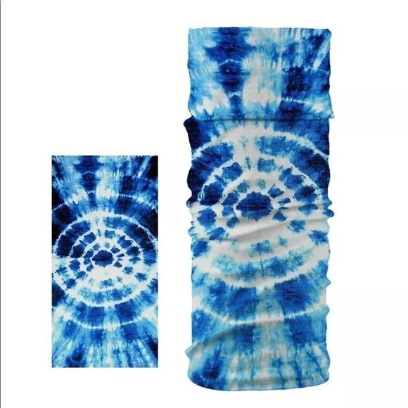Face mask neck gaiter scarf tie dye NEW - Picture 1 of 6